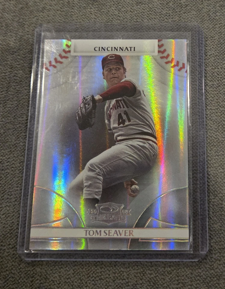 MLB Donruss 2008 Tom Seaver #19 Prizm /100 Refractor - Image 1 of 1