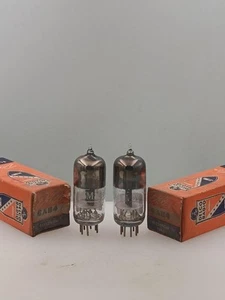 Pair GM Delco 6AB4 NOS NIB 4400gm & 3750gm Black Plate Serious Tubes T958 - Picture 1 of 4