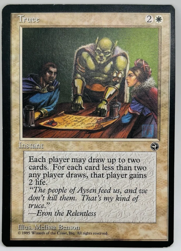 MTG Truce Homelands Regular - Image 1 of 1