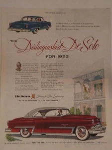 Zeitschriftenanzeige* - 1953 - De Soto Firedome - Bild 1 von 1