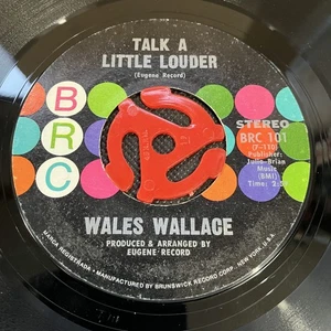 Wales Wallace Somebody I Know BRC 101 1972 Northern Soul 7" 45 single Excellent - Bild 1 von 2
