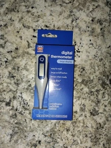 Rite Aid Termometro Digitale Grande Display Facile Lettura EZ Beep Lettura 30 Secondi - Foto 1 di 2