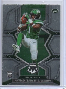 2022 Panini Mosaic #335 Ahmad "Sauce" Gardner RC Rookie Card - Picture 1 of 2