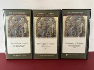 The Teaching Company,  Great Courses Philosophy of Science 6 DVDs, Parts 1-3 - Picture 1 of 6
