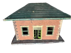 Lionel Standard Gauge Pre War 124 Lighted Station Waiting Room 1930's In Pieces - Picture 1 of 4