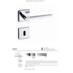 MANIGLIA GAROFOLI PATENT SIRIO INOX - Imagen 1 de 1