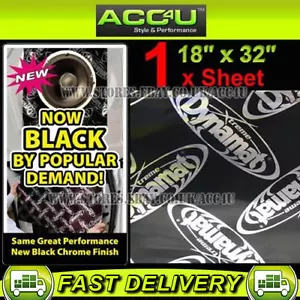 1 x Dynamat Xtreme Car Door Floor Hood Boot Sound Proofing Deadening 18"x32" - Picture 1 of 7