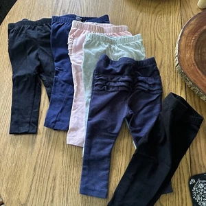 Brand New Old Navy 12-18 Month Leggings Lot Of 6 - Picture 1 of 4