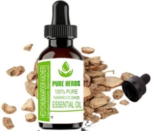 Pure herbs Hedychium Kapoor Kacheri 100 % Pure & Natural Spicatum Essential Oil - Picture 1 of 30