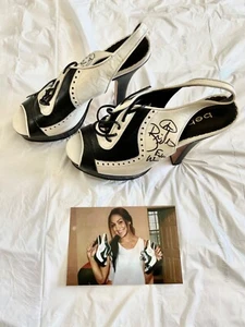 Brie Bella Event Worn Used Autographed Heels Shoes Photoshoot Signed - Picture 1 of 13