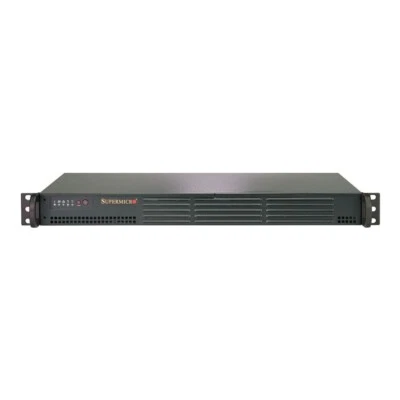 SuperMicro Server SYS-5019C-L 1U Intel Xeon E-2134 16GB RAM 1TB SSD 2TB HDD - Image 1 of 4
