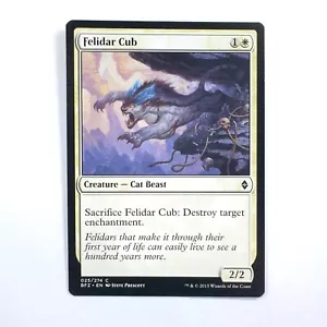 Felidar Cub 25 - MTG - Battle for Zendikar - NM - Picture 1 of 2