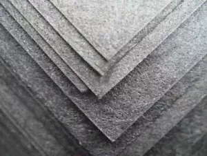 Titanium Fiber Felt / Filz 0,4 x 130 x 200 mm - Picture 1 of 1