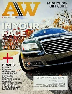 AutoWeek Magazine November 22, 2010 Chrysler 300, BMW X3, Bugatti Veyron - Imagen 1 de 2