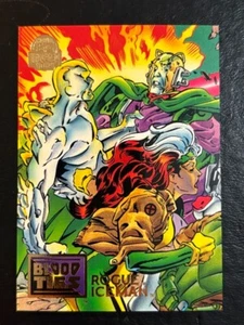 Iceman / Rogue 1994 Marvel Universe Blood Ties Part 1 of 9 #28 - Picture 1 of 2