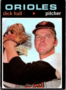 1971 Topps #417 Dick Hall Baltimore Orioles Very Good - Picture 1 of 2