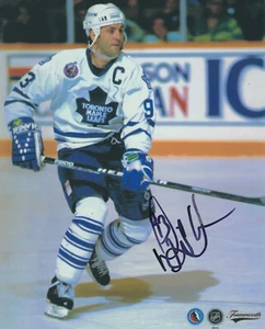 VINTAGE DOUG GILMOUR SIGNED TORONTO MAPLE LEAFS 8x10 PHOTO #2 Autograph - Picture 1 of 1