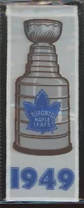 Parche de pancartas del campeonato del centenario Toronto Maple Leafs 2017-18 1949 - Imagen 1 de 1