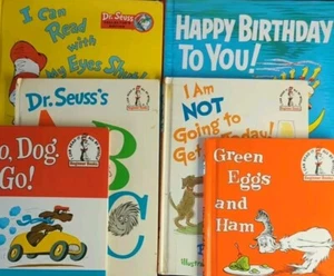 Dr. Suess 6 Book Lot - Titles In Description - Beginner/Collector's Book Set  - Bild 1 von 17