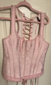 ๐๐Bonitaz Vintage Light Pink corset Size 40๐๐ - Picture 1 of 3