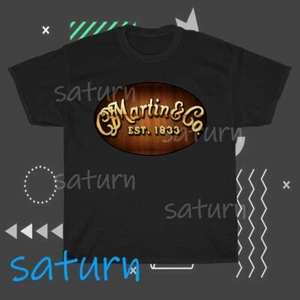 Guitar Guitarist - Cf Martin & Co Logo T-Shirt Funny Size S to 5XL - Picture 1 of 4