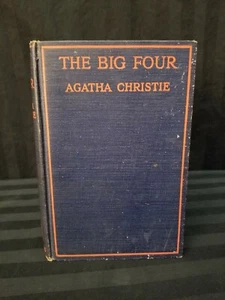 Agatha Christie The Big Four 1927 Early British Printing Hardcover Mystery - Bild 1 von 6