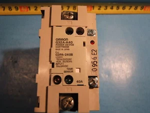 OMRON G32A-A40 Power device cartridge & G3PA-240B Solid state relay (Japan) - Picture 1 of 4