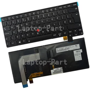 UK Backlit Pointer Keyboard for Lenovo Thinkpad T470P 01EP456 01EP497 20J6 20J7 - Afbeelding 1 van 2