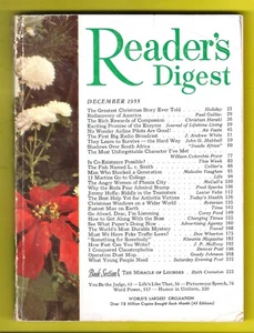 VINTAGE 1955 LESER VERDAUEN DEZEMBER! andere Monate und Jahre verfügbar - Bild 1 von 2