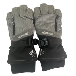 Demon Winter Snow Gloves Girls Size S Small Touch Screen Finger Tip Waterproof - Picture 1 of 12