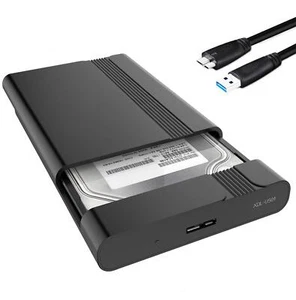 Boîtier Externe USB 3.0 pour Disque Dur Externe 25" HDD/SSD SATA I/II/III 7 m... - Photo 1/4