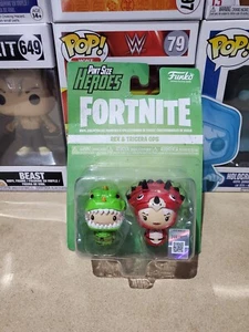 FORTNITE REX & TRICERA OPS POCKET POP KEYCHAIN - Picture 1 of 1