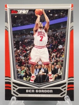 2009 Topps Tip-Off Basketball #74 Ben Gordon, Chicago Bulls /2008 - Image 1 of 4