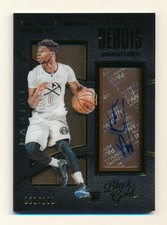 2015-16 PANINI BLACK GOLD EMMANUEL MUDIAY RC AUTO AUTOGRAPH KNICKS ROOKIE 31/199
