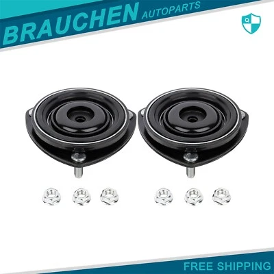 Front Pair Upper Strut Mount Bearing For 2002-2003 Acura EL 2005-2006 Acura RSX - Image 1 of 4