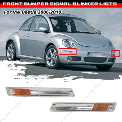 Paraurti anteriore sinistro + destro frecce luci luci per vw beetle 2006-2010 - Immagine 1 di 4