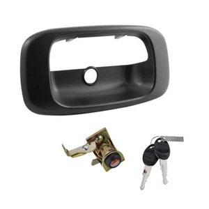 Manija de bloqueo de puerta trasera para 99-07 Chevy Silverado GMC Sierra 1500 2500 3500 - Imagen 1 de 8