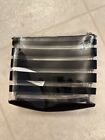 Forever 21 Striped Clear Cosmetic Case