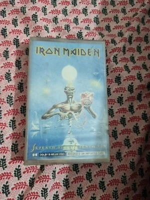 Iron Maiden Seventh Son Of A Seventh Son Made In India Sealed CASSETTE  - Image 1 of 4