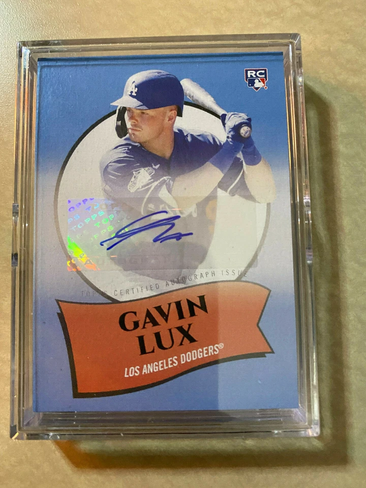 2020 Topps 582 Montgomery Club Complete Set #3 w/ Gavin Lux Auto - Image 1 of 1