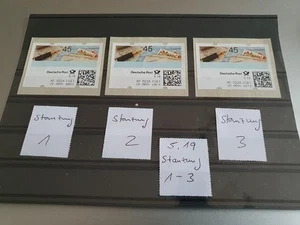 ATM Deutschland, Michel 10, 3 ATM xx, 5.19, Stanzung 1 bis 3 , F021 - Bild 1 von 1
