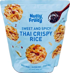 Nussiger & fruchtiger süßer und würziger Thai Knusperreis | Vollkorn, Glutenfrei, Stic - Bild 1 von 12