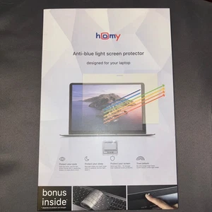 Homy Anti Blue Light Screen Protector for MacBook Laptop - Retails $40 - Picture 1 of 2