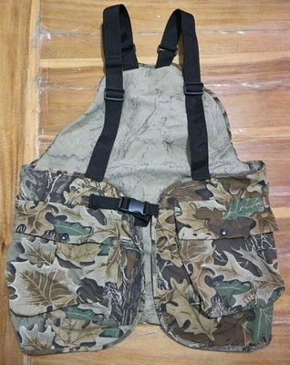 Hunters Specialties Turkey Duck hunting Vest Camo  Vintage  - Image 1 of 4