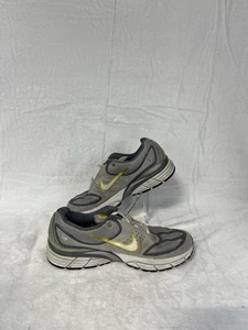 Nike Zoom Air Plus Größe 8,5 Damen Tennisschuhe grau gelb Turnschuhe Laufen - Bild 1 von 7