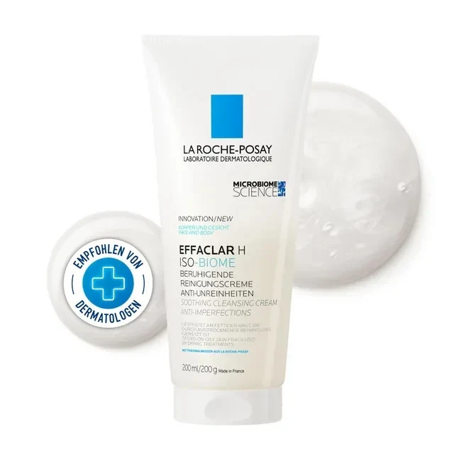 LA ROCHE-POSAY La Roche Posay EFFACLAR H ISO-BIOME REINIGUNGSCREME, 200 ml, PZN 17862154