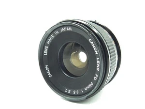 【LEER DESCRIPCIÓN】 Canon FD 35mm f3.5 s.c. Lente gran angular MF de JAPÓN... - Imagen 1 de 11
