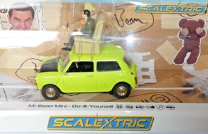 Mini Yellow 'Mr Bean '  Electric ARMCHAIR  1:32 ND Slot Racing Scalextric Model - Picture 1 of 2