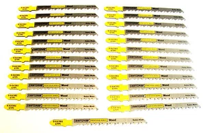 25 CRAFTSMAN PROFESSIONAL T-SHANK JIG SAW BLADE SWISS MADE JIGSAW 6TPI T101DP - Picture 1 of 2