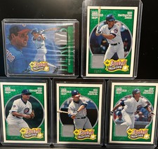 2005 Upper Deck Baseball Heroes Ryne Sandberg Jersey Swatch 5-Card Lot #/99